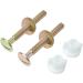 2Pcs Toilet Seat Screws  Steel Toilet Seat Hinge Bolts and Nuts  Heavy Duty Toilet Seat Fastener with Plastic Nuts and Metal Washers  Toilet Hardware Replacement for Top Mount Toilet Seat Hinges - Buy Online on GoSupps.com