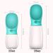 M&MKPET 12oz Dog Water Bottle for Walking | Portable Pet Water Dispenser Bowl | Outdoor Travel Drink Cup | Blue - Buy Online on GoSupps.com