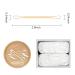 Meipo Double Round Cotton Swabs with Wooden Sticks - 400 Count Box - Buy Online on GoSupps.com