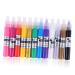 FRCOLOR 3d Nail Painting Kit 12 manicure 3D Nail Art DIY Polish Pen pen kit coating three-dimensional 3d Paint pen set nail paint pens for nail art carved pen Nail supplies nail gel