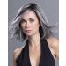 RENERSHOW Ombre Grey Short Bob Wig with Curtain Bangs - Natural Straight Mix Gray Heat Synthetic Salt N Pepper Wig for Women - Buy Online on GoSupps.com