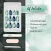 NAIL ADDICT green glitter chrome 1 u - Buy Online on GoSupps.com