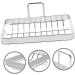 Ciieeo 5pcs Soap Box Soap Dish Organizer Soap Plate Bar Soap Dish Soap Draining Racks Wall Soap Holder Sponge Soap Rack Bathroom Soap Dish Soap Dish Holder Stainless Steel Metal - Buy Online on GoSupps.com