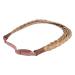 BOBIYA Caramel Blonde Braided Headband for Women & Girls - Double Three Strand Synthetic Hair Accessories - Buy Online on GoSupps.com