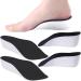 Insole Height Orthotic High Cushion 1.0 Height Increasing Insole Arch Support Insole for Plantar Fasciitis Flat Feet Overstriding Achilles TendonitisOrthotic High Cushion 2 Pairs (2.5 CM)
