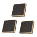 FRCOLOR 3 Pcs Magnetic Trays Empty Eye Shadow Pallet Eye Shadow Box Self Made Packaging Material 1 count (Pack of 1) Blackx3pcs