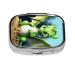 Dragon Cute Printing 2 Compartment Small Pill Case Cute Small Pill Box Purse Pill Boxs Travel Pill Organizer for Pocket Purse and Travel Gifts