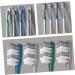 Goohochy 8-Set Hard Bristle Travel Toothbrushes for Men - Reduces Tooth Spots Perfect for Camping & Daily Use - Buy Online on GoSupps.com
