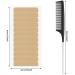 120 Double Sided Hair Extension Tape Tabs + Rat Tail Comb - Strong Adhesive Replacement Tapes - Stainless Steel Pintail Comb Included - Buy Online on GoSupps.com