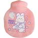 MAIES Heart Plush Fabric Hot Water Bottle - Round Water Bag for Women | Winter Warm-Up & Stylish Handbag - Buy Online on GoSupps.com