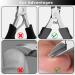 Toenail Clippers Heavy Duty Nail Clippers for Thick Toenails Large Ingrown Toe Nail Clippers-Long Handle Stainless Steel Sharp Ingrown Nail Clipper for Seniors-Black - Buy Online on GoSupps.com