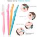 Peach Fuzz Hair Removal Kit for Women | 12 Pcs Eyebrow & Face Razors Set for Exfoliation and Grooming | Dermaplane Facial Razors in Pink - Buy Online on GoSupps.com