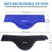 Reusable Neck Ice Pack & Wrap - Hot/Cold Compression for Pain Relief and Swelling - 18.2 X 8.9 Blue - Buy Online on GoSupps.com