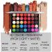 35 Color Studio Eye Shadow Palette - Matt, Luminous, and Shimmering Shades for Seductive Eyes #02 - Buy Online on GoSupps.com