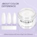 Modelones White Acrylic Powder 2.12oz | Professional Nail Extension & 3D Design â€“ No Nail Lamp Needed - Buy Online on GoSupps.com