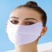 UV Protection Masque - Breathable Ice Silk Face Shield | Reusable 3D Sun Shield Face for Women Face for Fishing Hiking Cycling Eye Protection Purple - Buy Online on GoSupps.com