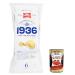 Italian Gourmet E.R. San Carlo 1936 Pack of 12 salted potato chips (6 x 25 g) 150 g potato chips + Polpa Italian Gourmet 400 g