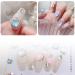 TQUXNGA 30Pieces Pointed Bottom Nail s For Nails Art Decorations Crystal Glass Stone Manicure Nail Decoration Part 14 mocha protein pow - Buy Online on GoSupps.com
