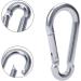 3 Inch Heavy Duty Carabiner Clips - 6 Pack M8x80mm for Fitness, Hammock, Camping & Hiking - Buy Online on GoSupps.com