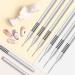French Striper Art Liner Brush Beauty Makeup Line Striper Drawing Pen Gel Brushes Painting Pen Manicure Tool - Buy Online on GoSupps.com
