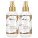 Dove 7-in-1 Miracle Mist for Women - Anti Frizz Detangler Shine Enhancer Vitamin C Repair Treatment for Damaged Hair Leave In Conditioner 7.5 Fl Oz (Pack of 2)