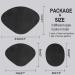 Strong Self-Adhesive Shoe Heel Repair Patches - 3 Pairs Grey | Toe Box Hole Prevention Inserts for Sneakers, Leather, Casual, and Sports Shoes - Buy Online on GoSupps.com