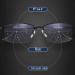 Blue Light Blocking Computer Readers 1.25 - Progressive Multifocus Reading Glasses - Buy Online on GoSupps.com