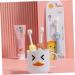 Hoement 3-Piece Children's Toothbrush Set | Daily Use Manual & Travel Toothbrush for Kids | Essential Children s Accessories - Buy Online on GoSupps.com