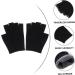 Housoutil 2 Pairs Half Finger Moisturizing Gloves Sleeping Gloves Half Finger Gloves Bedtime Gloves Knit Mittens Fingerless Plant Essential Oil Touch Screen Apparel Miss - Buy Online on GoSupps.com