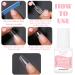 Extra Strong Acrylic Nail Glue - Clear Adhesive Bond for Fake Nails (10 ML x 2) - Buy Online on GoSupps.com