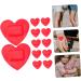 FRCOLOR 24pcs Heart Shaped Adhesive Patches Cute Bandages for Home Small Heart Stickers Versatile Adhesive Bandages - Buy Online on GoSupps.com