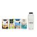 Intick |Sugar-free instant drink |Bundle with 4 mix packets + drinking bottle 0.5 l - 4x12 sticks - 1 stick for 0.5-1 l |Beverage powder - vegan low in calories with vitamin C flavored 4 mix packages + 0.5l bottle