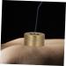 Beavorty Copper Moxa Burner - Smoke-Free Portable Moxibustion Box Adjustable Moxibustion Pot 2 STK 8x8cm for Massage - Golden - Buy Online on GoSupps.com