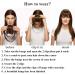 SEGO Pony Hairpiece - Dark Brown Fringe Bangs Extensions | Realistic Clip-in One Piece Hair Extensions for a Natural Look - Buy Online on GoSupps.com