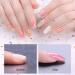Poly Acrylic Gel Long Lasting Low Odor No Pain Professional Transparent Nail Glue Gel for False Nail Tips and Rhinestone Extension Gel for Nail Art UV/LED Lamp Required 0.5oz - Buy Online on GoSupps.com