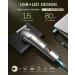 KNCANEO Hair Clippers Beard Trimmer for Men 11 in 1 Hair Clippers Set with USB Type C Rechargeable Professional Nose Trimmer Men's Waterproof Electric Clippers Body Groomer Set - Buy Online on GoSupps.com