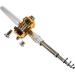 Buy DIGIFLEX Mini Angel Silver Pen with Golden Fishing Reel | Unique Collectible for Fishing Lovers - Buy Online on GoSupps.com