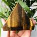 Stone Crafts 6cm Natural Tiger Eyes Crystal Pyramid Polished Pyramid Reiki Minerals Quartz Crystals Stone for Sale Natural Luster - Buy Online on GoSupps.com