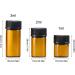 100Pcs 1ml Amber Mini Essential Oil Sample Bottles - Perfect for Oils, Perfumes & Chemicals - Buy Online on GoSupps.com