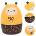 Homsfou 5-Pack Timer Egg Watch - Loud 60-Minute Kitchen Alarm Magnetic Cooking Tools for Perfect Eggs - Ideal for Baking & Cooking | Yellow - Buy Online on GoSupps.com