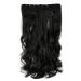 61cm Clip-In Hair Extensions - Human Hair Wavy Natural Black 5 Clips 120g - Shop Now! - Buy Online on GoSupps.com
