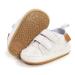 RVROVIC Baby Boys Girls Sneakers Anti-Slip Oxford Loafer Flats Infant Toddler PU Leather Soft Sole Baby Shoes 6-12 Months 3 White Heart