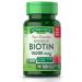 Biotin 10000mcg | 120 Fast Dissolve Tablets | Maximum Strength | Hair Skin and Nails Supplement | Natural Berry Flavor | Vegetarian Non-GMO Gluten Free | by Nature's Truth
