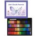 VIOLETTO Soft Chalk Pastels Set Art Supplies for Artist  Kids  Adult  64Colors + 2Sticks  Colored Chalk Non Toxic Dry Square Pastel for Painting  Hair Chalk Pastels Short Pastels 64 colors
