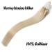 40cm Platinum Blonde Microring Extensions - Remy Real Hair Loop Extensions | 50g 100 Strands - #60 - Buy Online on GoSupps.com