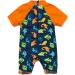 Bonverano Baby Boys Swimsuit - Short-Sleeve Zipper One Piece, UPF 50+ Sun Protection, Colorful Shark Design | 12-18 Months - Buy Online on GoSupps.com