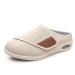 Extra Wide Diabetic Shoes Adjustable Breathable Light Antiskid Edema of Fasciitis Bunions Arthritis Swollen Feet Walking Shoes (Color : Beige Size : 12)