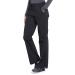 Women's Professional Stretch Drawstring Scrub Pants - Black, Large Petite | Soft Stretch Workwear WW160 - Buy Online on GoSupps.com
