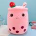 SPIRITUDE 2Pcs Boba Plush Strawberry & Pineapple Stuffed Bubble Tea Plushies - 9.4 Inch Huggable Cushion Gift for Girlfriend - Adult Milk Tea Cup Shaped Plush - Buy Online on GoSupps.com