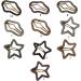 xbiez Rhinestone Star/Cloud Shape Snap Hair Clip Spring Summer Headwear for Woman Girls Taking Photo Shopping Travel Anti-slip 4 - Buy Online on GoSupps.com